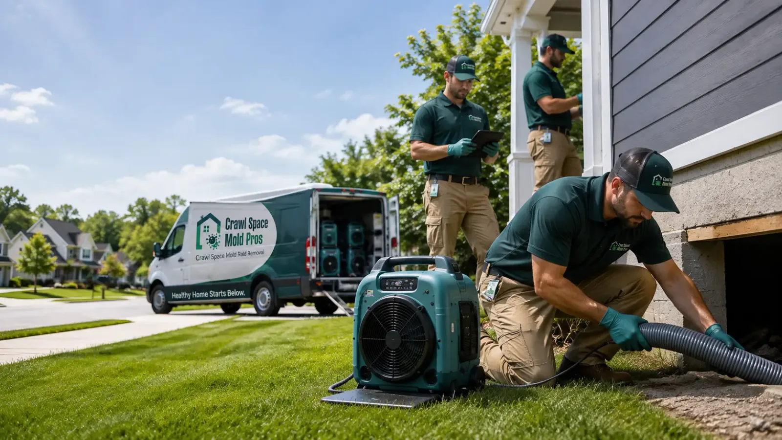 Crawl Space Mold Removal in La Salle, MN